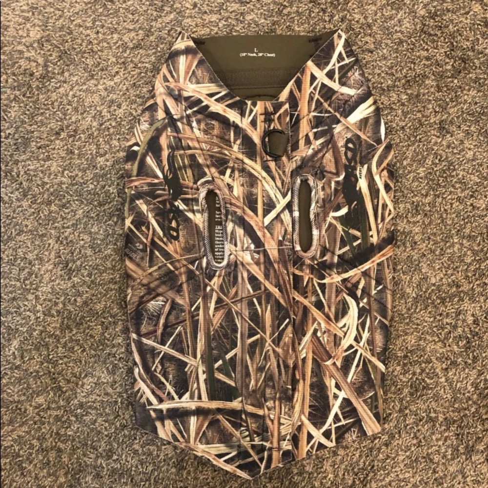 Outdoor Camo Dog Vest